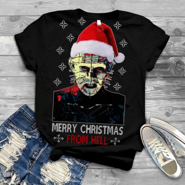 Favorite Cast Hellraiser Pinhead Merry Christmas From Hell shirt