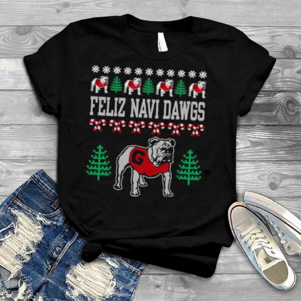 Feliz Navi Dawgs Ugly Christmas shirt