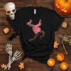 Flamingo Christmas Colors Sweat T shirt