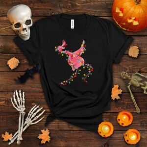 Flamingo Christmas Colors Sweat T shirt