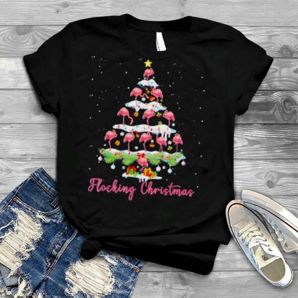 Flocking Christmas shirt