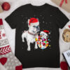 French Bulldog Christmas Santa T Shirt