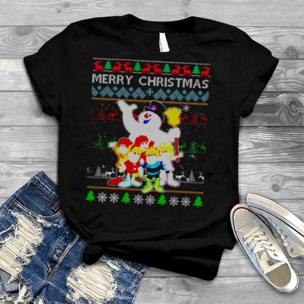 Frosty The Snowman Tv Show Merry Christmas shirt