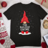 Funny The Builder Gnome Christmas Pajamas Xmas Holiday T Shirt