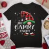 Gammy Gnome Buffalo Plaid Red Matching Family Christmas T Shirt
