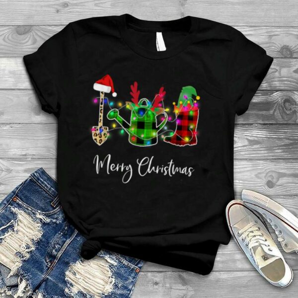 Gardening Merry Christmas shirt T Shirt