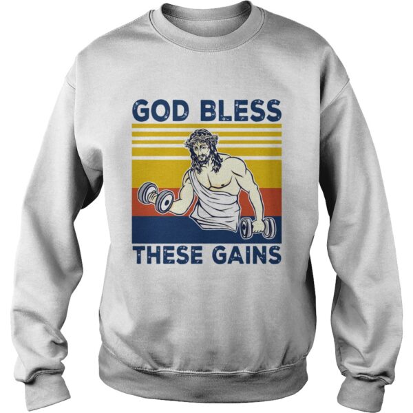 God Bless These Gains Vintage shirt