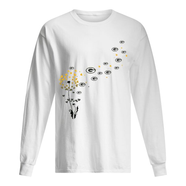 Green Bay Parkers dandelion flower shirt