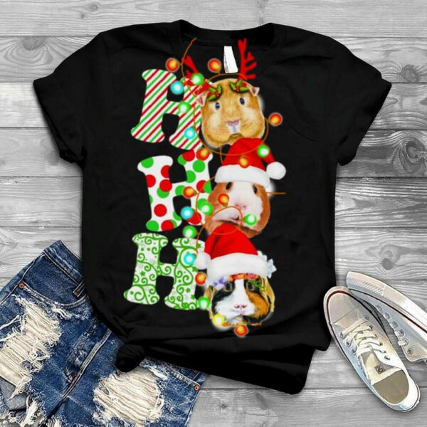 Guinea Pig Ho Ho Ho Christmas shirt