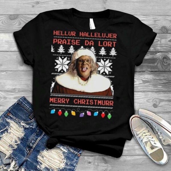 Hallelujer Praise Da Lort Merry Christmas Vintage shirt