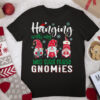 Hanging With My Med Surg Nurse Gnomies Santa Hat Christmas T Shirt