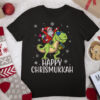 Happy Chrismukkah Funny Hanukkah Christmas Jewish Xmas Kids T Shirt