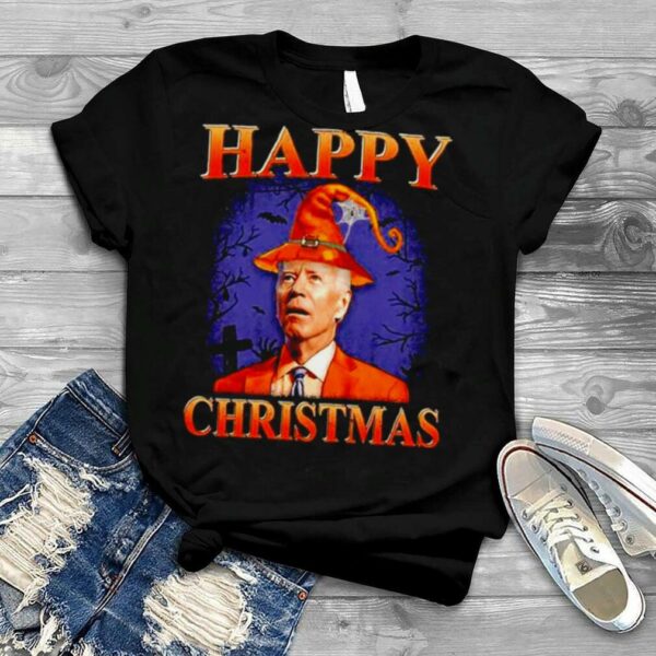 Happy Christmas Halloween Biden shirt