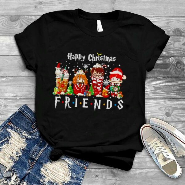 Happy Christmas Harry Potter friends shirt