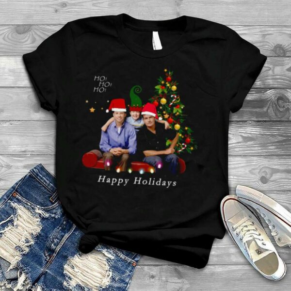 Happy Holidays Two And A Half Men Christmas shirt