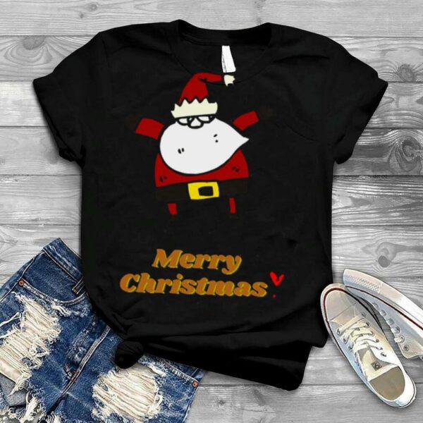 Happy Santa Christmas Design Xmas shirt