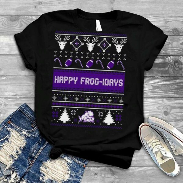 Happy frog idays 2022 ugly Christmas sweater