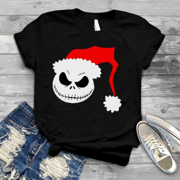 Hat Horror Skull Jack Skellington The Nightmare Before Christmas Santa shirt