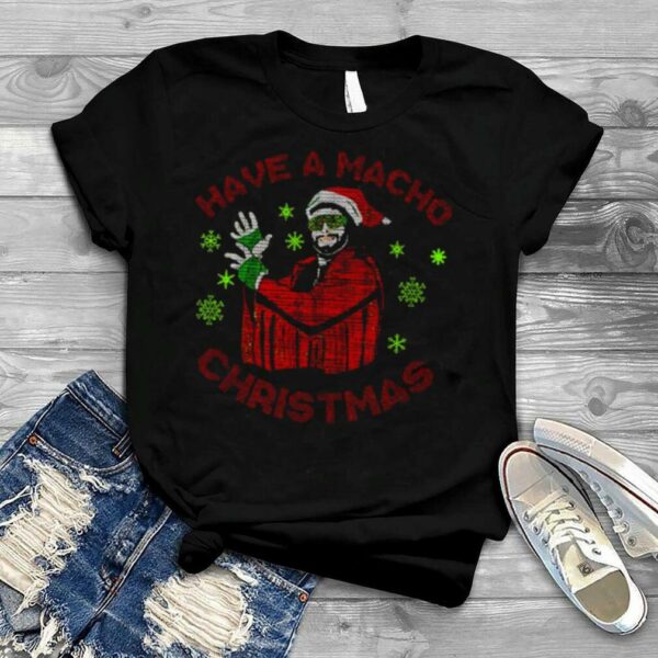 Have A Macho Christmas Graphic Vintage shirt