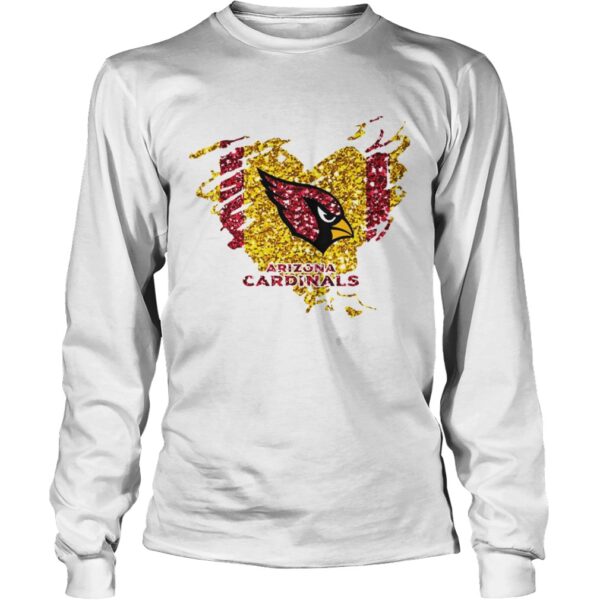Heart Diamond Arizona Cardinals Shirt