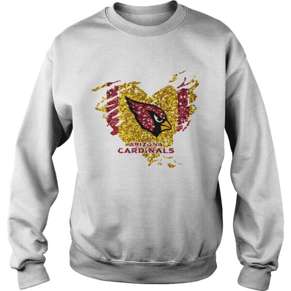 Heart Diamond Arizona Cardinals Shirt