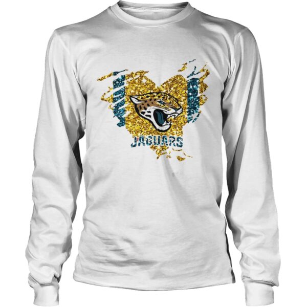 Heart Diamond Jacksonville Jaguars Shirt