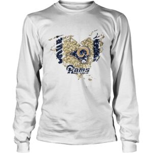 Heart Diamond Los Angeles Rams Shirt