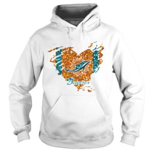 Heart Diamond Miami Dolphins Shirt