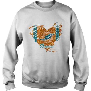 Heart Diamond Miami Dolphins Shirt