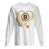 Heartbeat Nurse Love Boston Bruins shirt