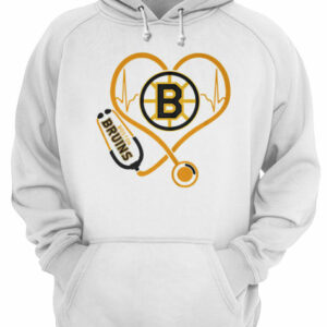 Heartbeat Nurse Love Boston Bruins shirt 2 Heartbeat Nurse Love Boston Bruins shirt 3