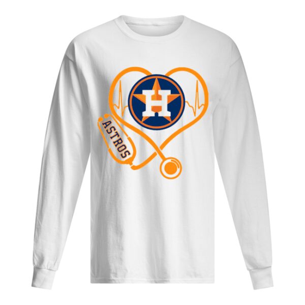 Heartbeat Nurse Love Houston Astros Shirt