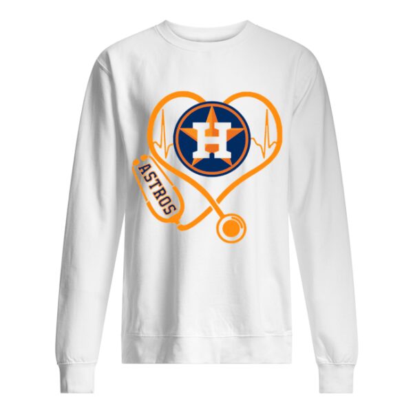 Heartbeat Nurse Love Houston Astros Shirt