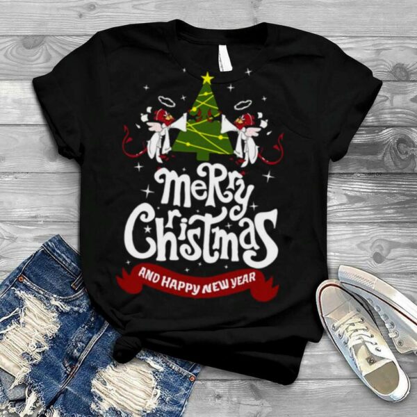 Helluva Boss Merry Christmas And Happy New Year shirt