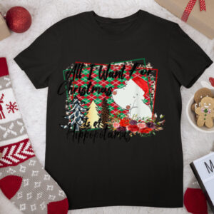 Hippopotamus Is A All I Want For Christmas Gifts T Shirt