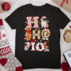 HoHoHo Dogs Christmas Santa Hat Funny Xmas Dog Dad Mom T Shirt