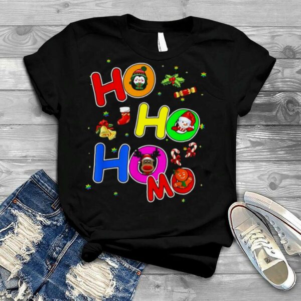 Hoho Homo Gay Christmas Santa Hat Love Is Love Lgbtq Pride Shirt