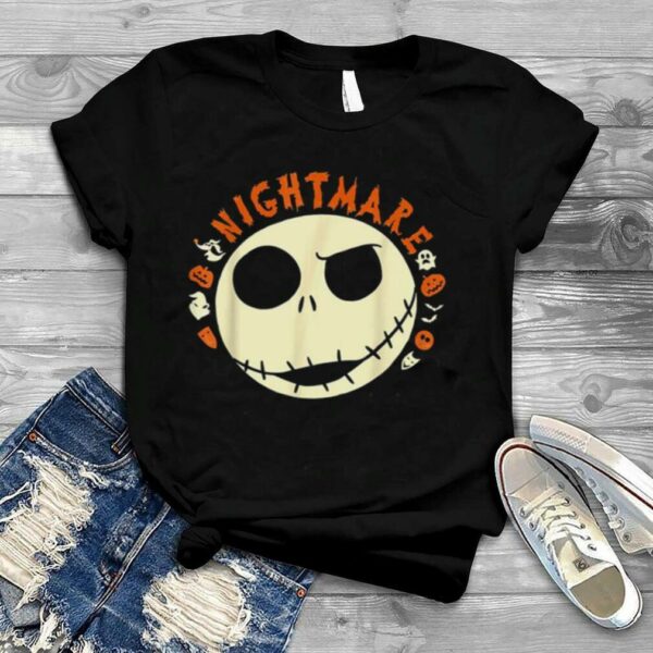 Horror Art The Nightmare Before Christmas Jack Disney Halloween shirt