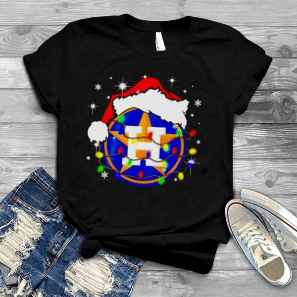 Houston Astros Santa Claus Christmas shirt