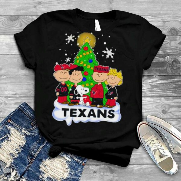 Houston Texans The Peanuts Christmas Tree Sweatshirt