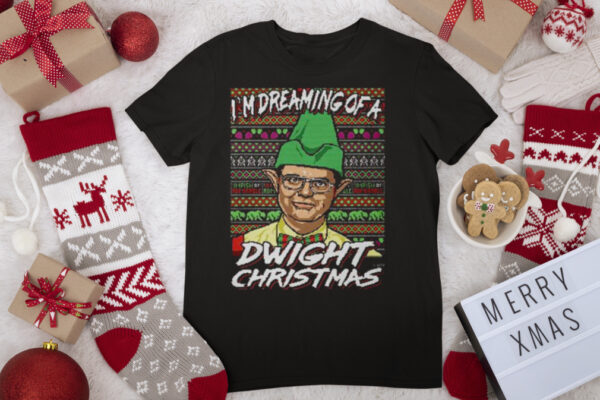 I’m Dreaming Of A Dwight Christmas The Office Ugly Christmas shirt