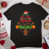 I Just Want To Bake Stuff Christmas Design T Shirt