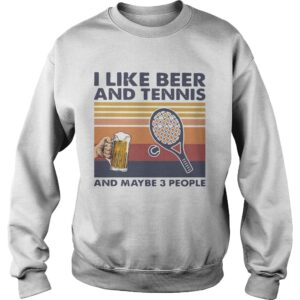 I Like Beer And My Bicycle And Maybe 3 People Vintage shirt