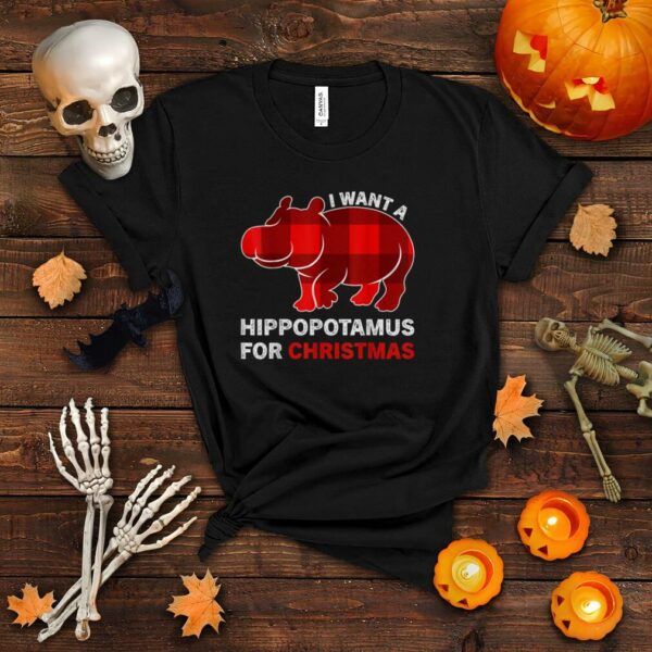 I Want A Hippopotamus For Christmas Xmas for Kid Women T Shirt