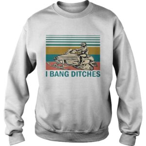I bang ditches snowboard vintage shirt