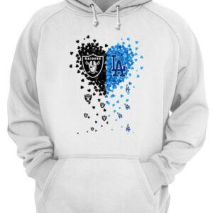I love Oakland Raiders Los Angeles Dodgers shirt 2 I love Oakland Raiders Los Angeles Dodgers shirt 3