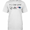 I’M A Simple Woman Nurse Coffee New England Patriots T-Shirt