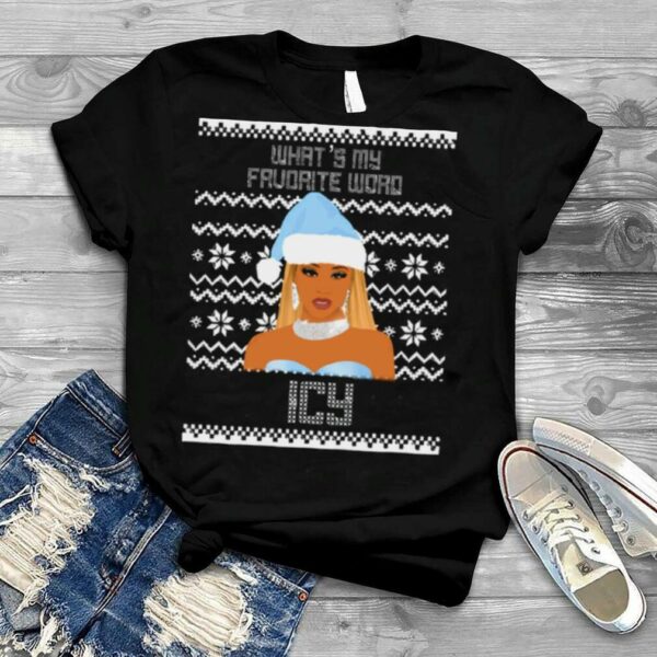 Icy Girl Christmas Holiday Season Saweetie shirt