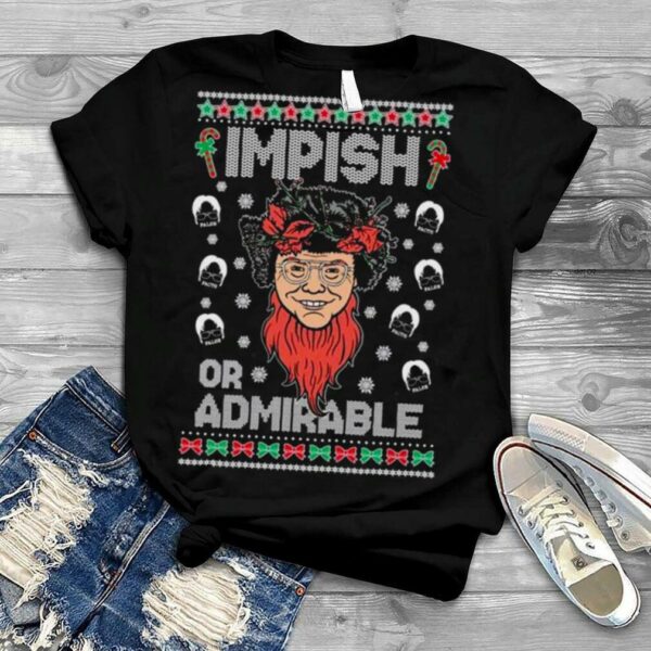 Impish Or Admirable Dwight Schrute Ugly Christmas 2022 shirt