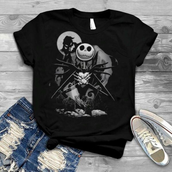 Jack Skellington Disney nightmare before Christmas jack night scene shirt